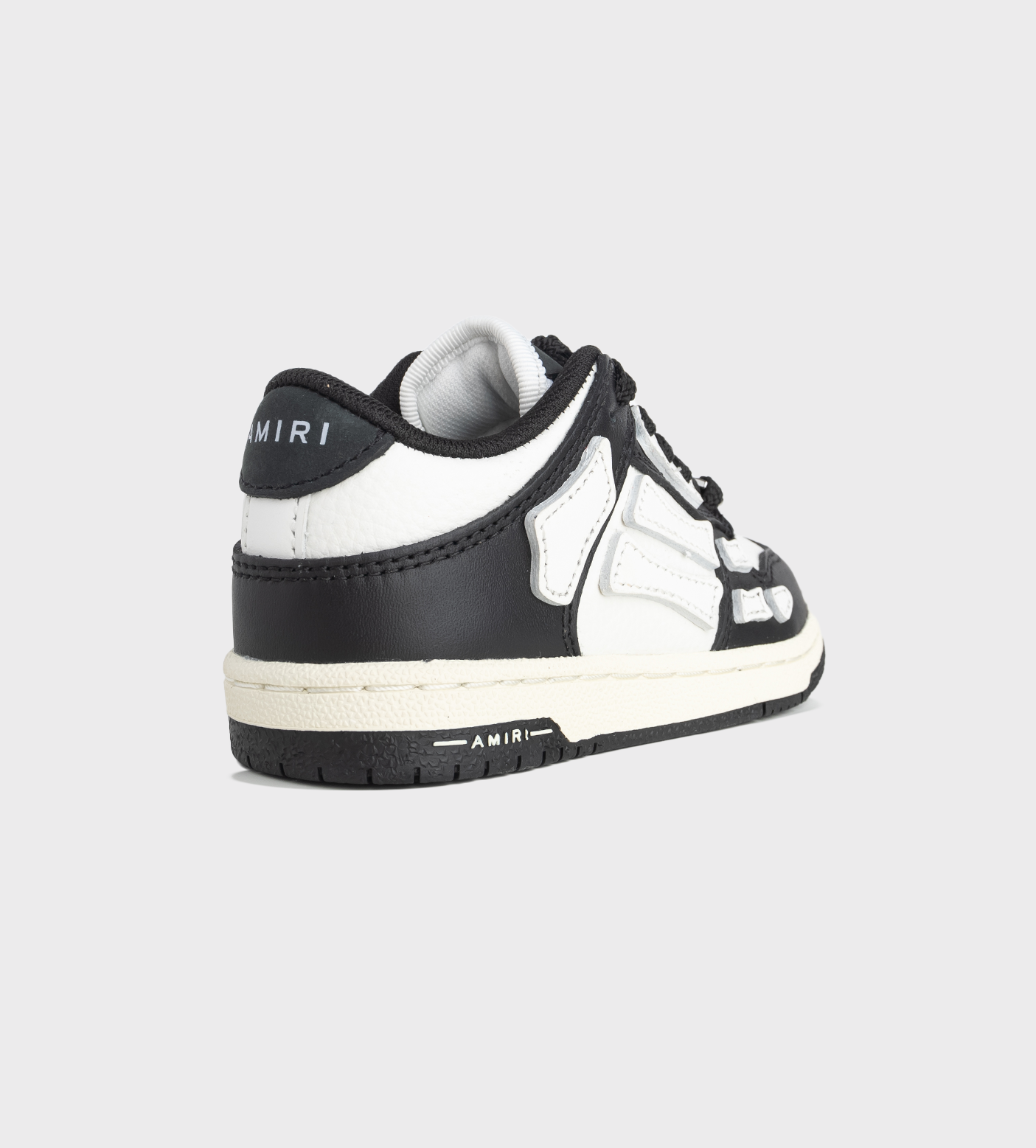 Skel Top Low Sneakers Black White