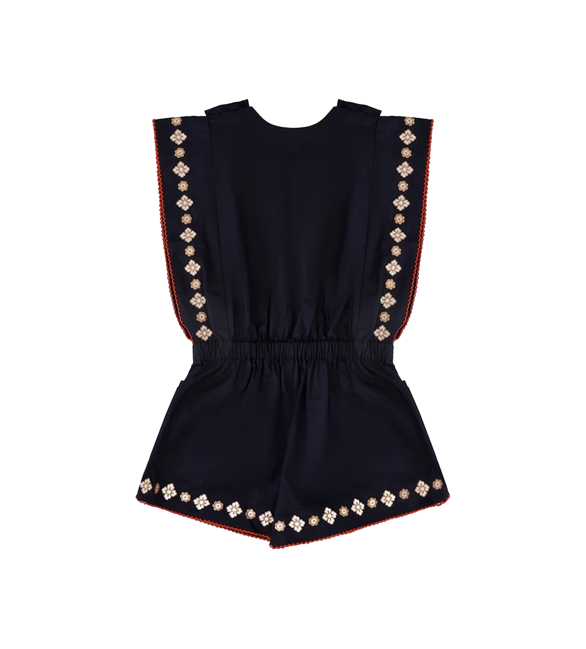 Kids Aster Embroidery Speelpakje Donker Marine