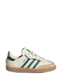 Kids Samba OG Comfort Sluiting Elastische Veterschoenen Wit / Groen