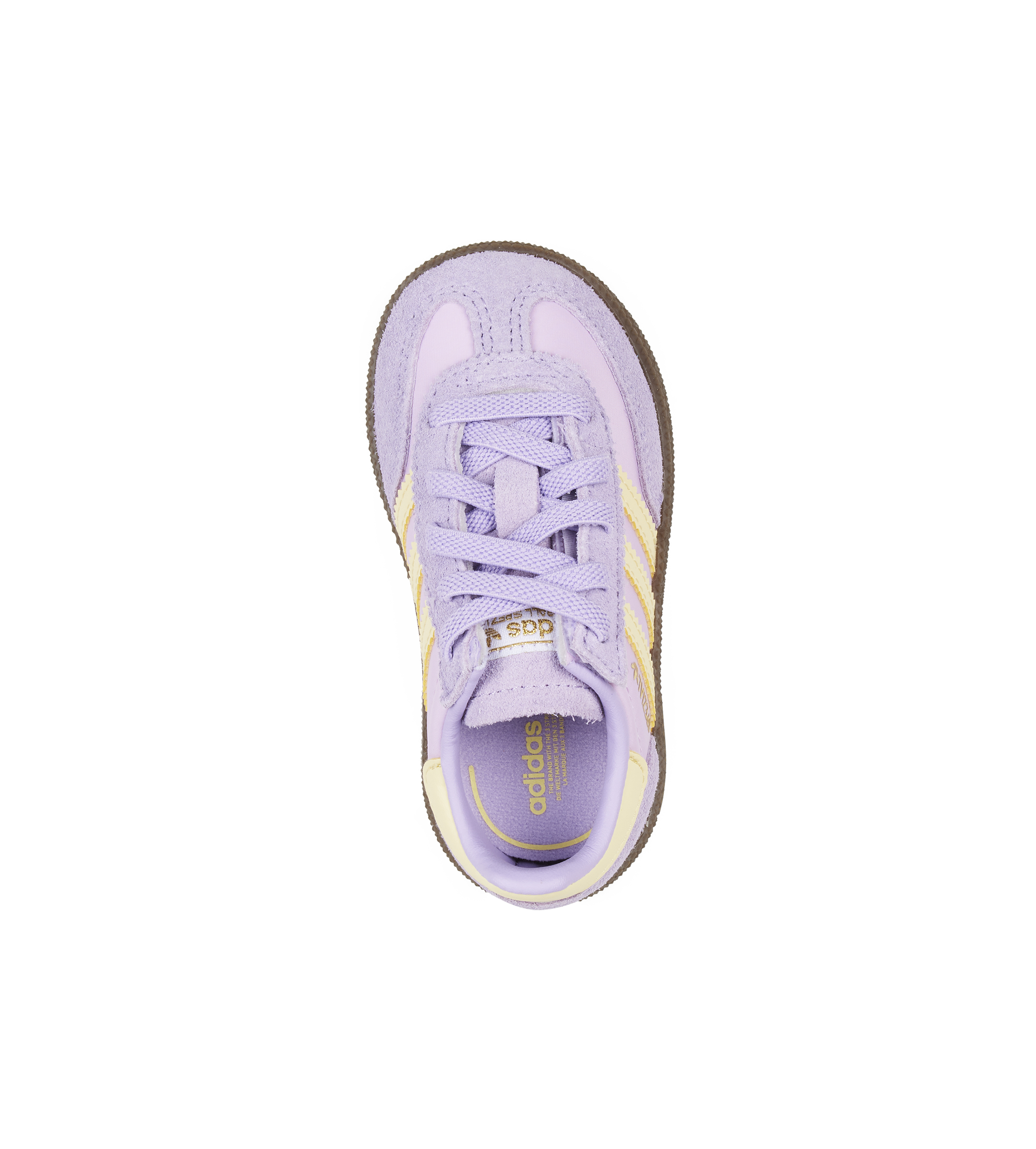 Adidas Junior Handball Spezial in Powder Plum / Bliss Lilac / Almost Yellow (GS)