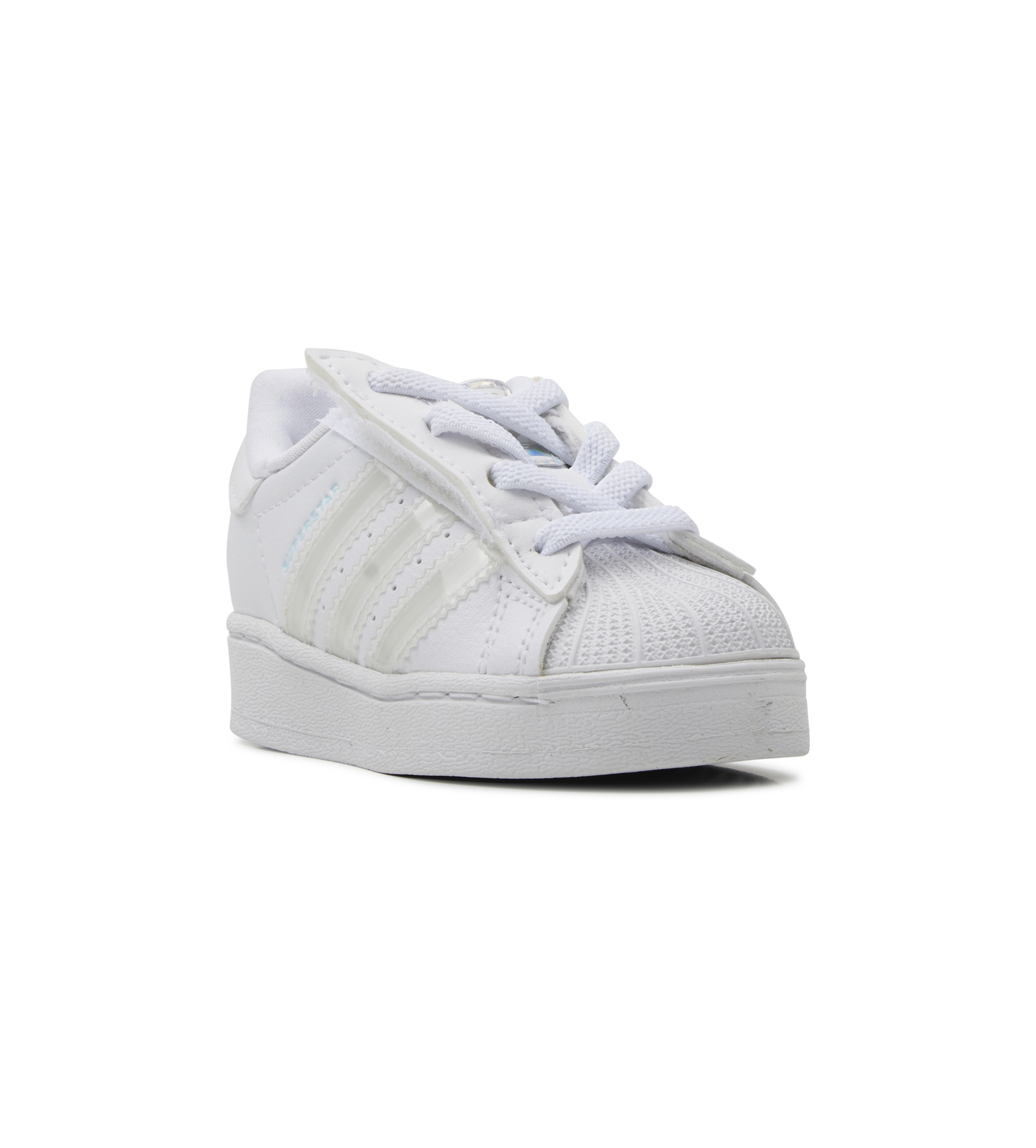 White sneaker on a white background