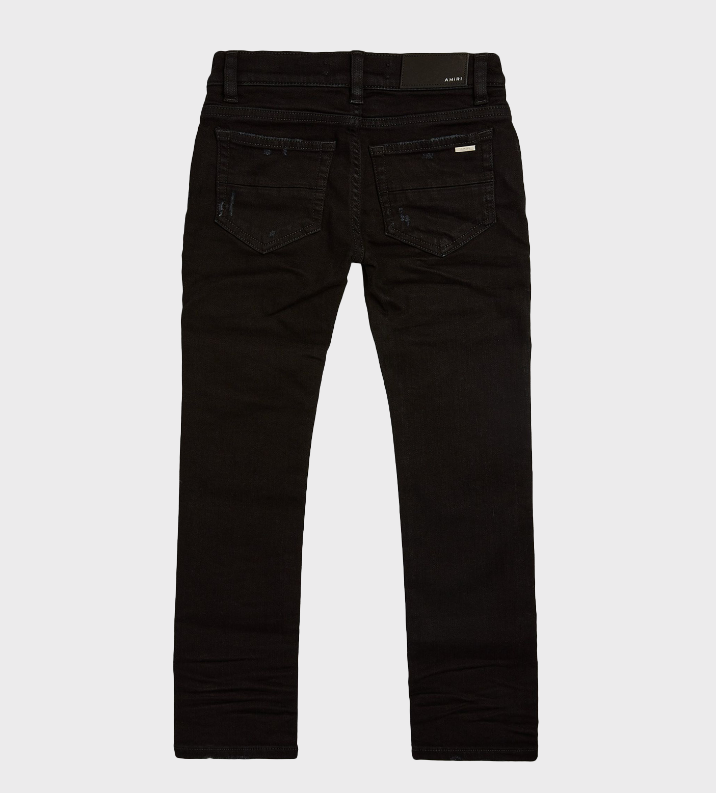 Distressed Denim Jeans Black
