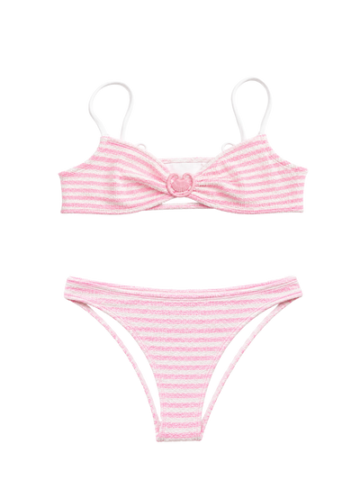 Kids Vedra Kids in roze gestreept