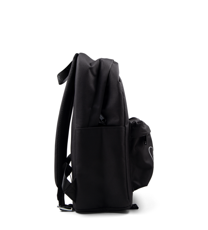 Circles Logo Backpack Small Black