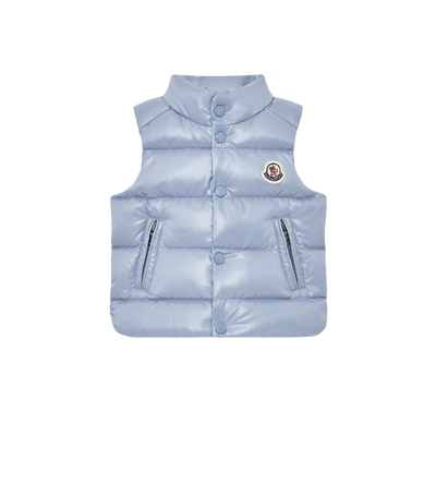 Baby Bernard donsbodywarmer lichtblauw