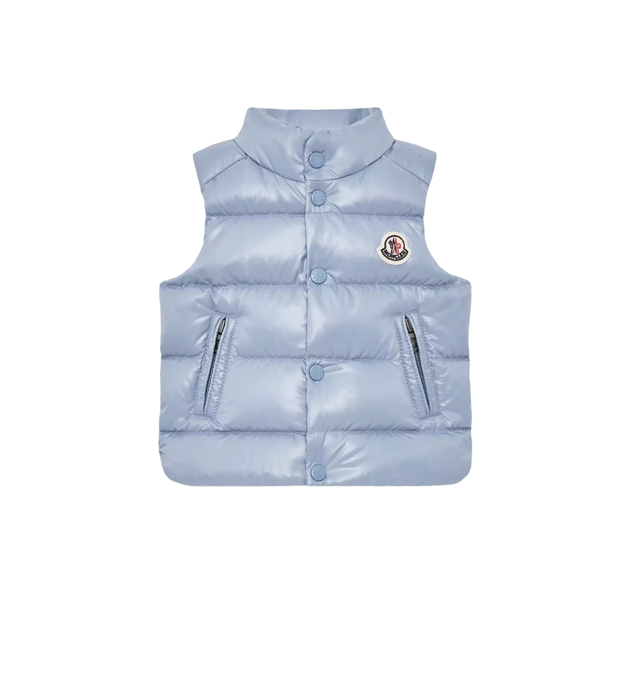Baby Bernard donsbodywarmer lichtblauw