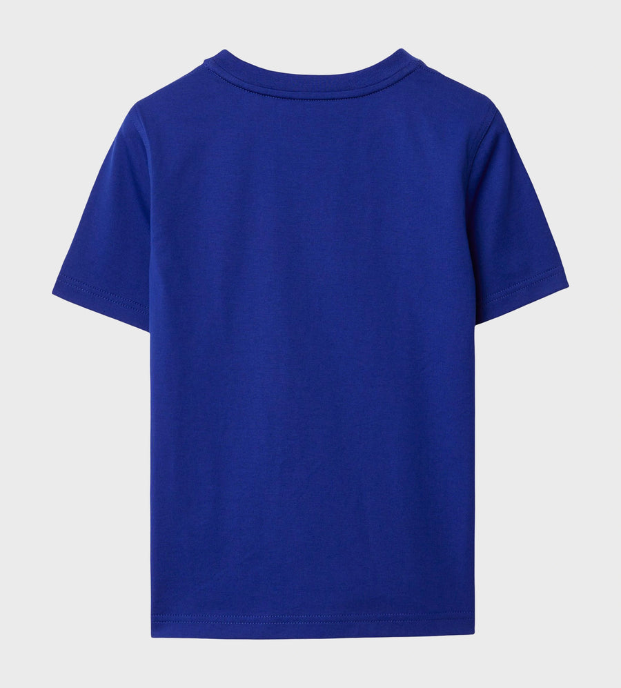 Knight Logo Patch T-Shirt Blue