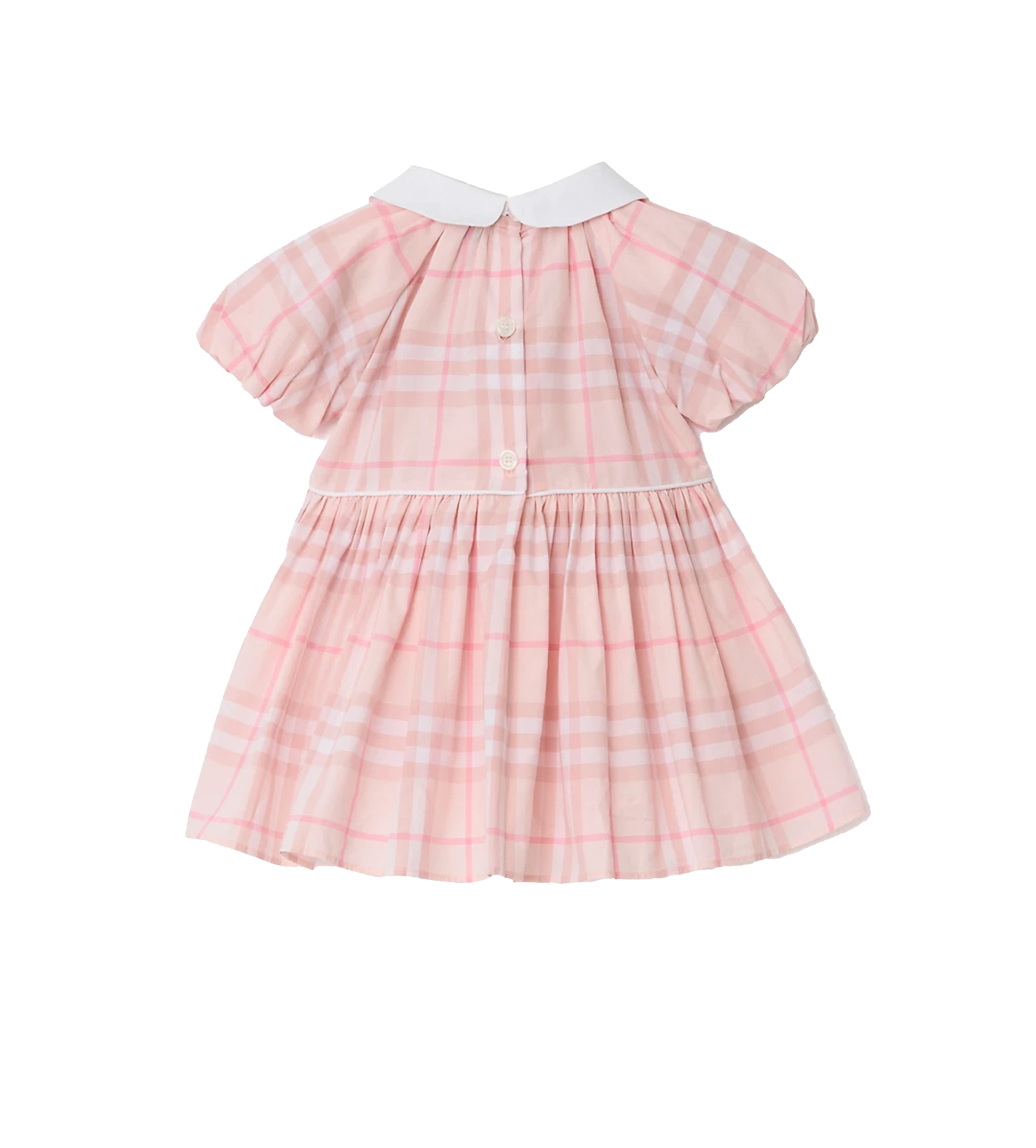 Burberry Check Cotton Dress with Bloomers in Ice Pink (Baby)