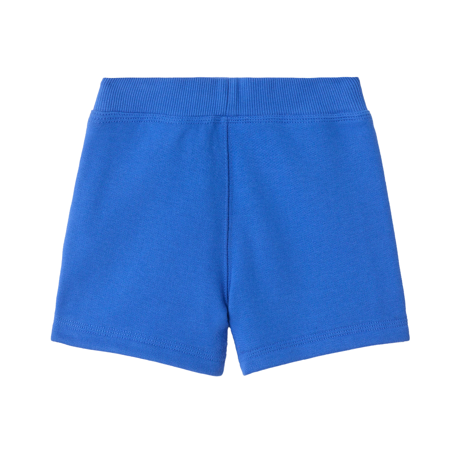 Burberry Check Trim Cotton Shorts in Hyacinth Blue (Baby)