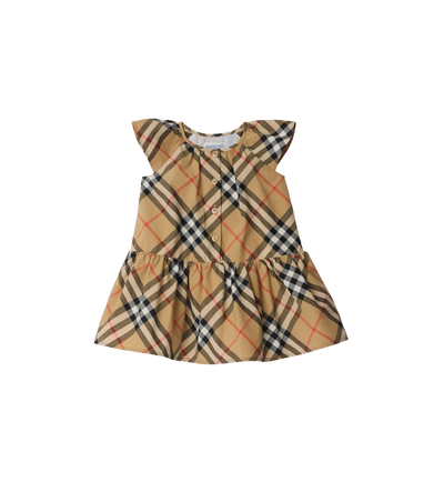 Baby Check Cotton Dress