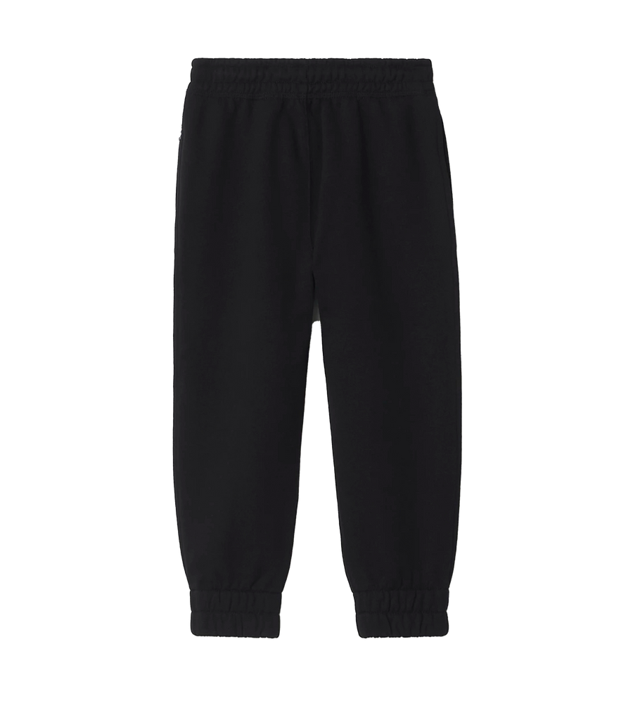 Burberry EKD Cotton Jogging Pants in Black & White (Kids)