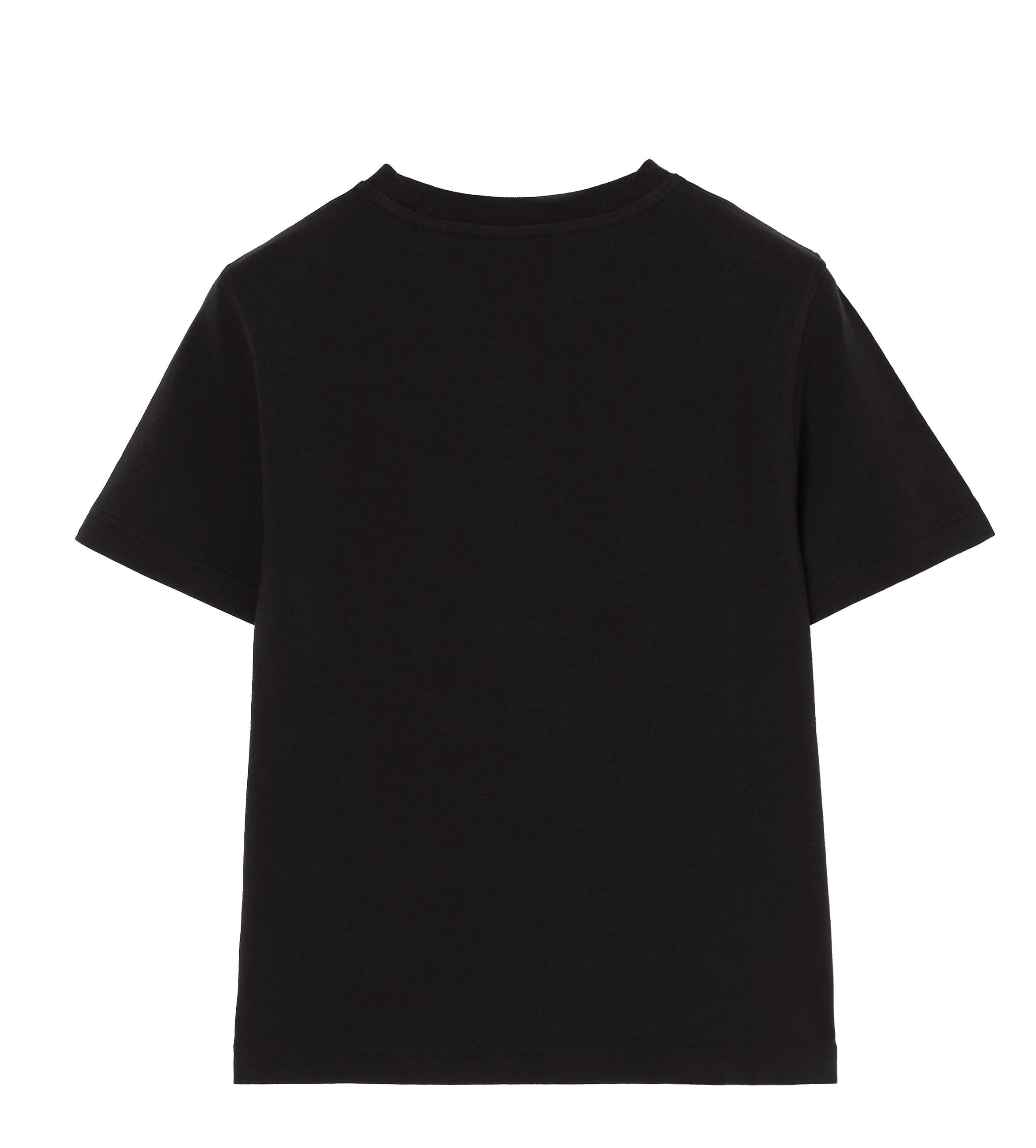 Burberry EKD Stretch Cotton T-Shirt in Black (Kids)