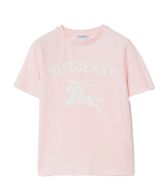 BURBERRY ピンクベージュ Tシャツ 14Y Burberry EKD Stretch Cotton T-Shirt in Ice Pink (Kids) – FOUR Kids