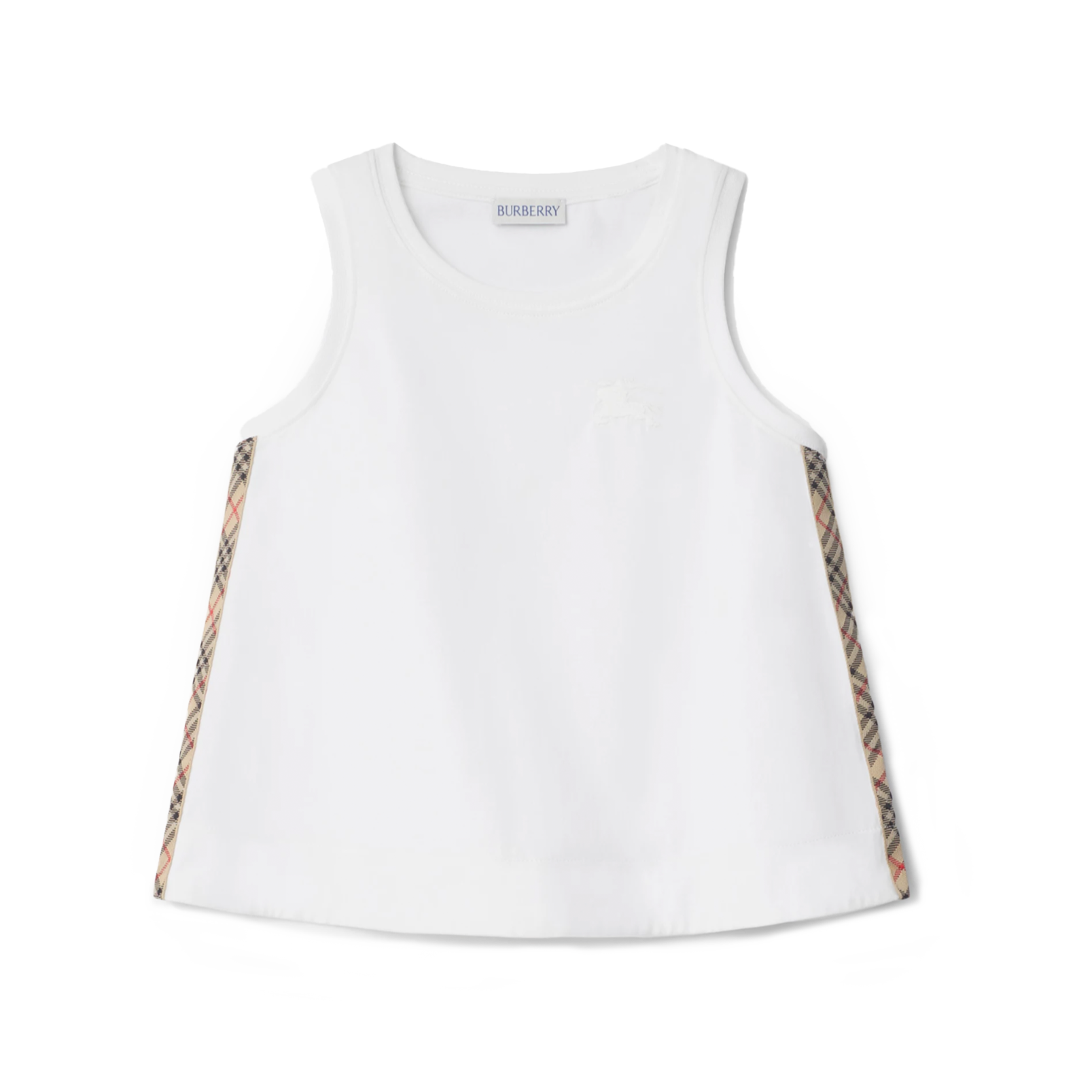 burberry top white