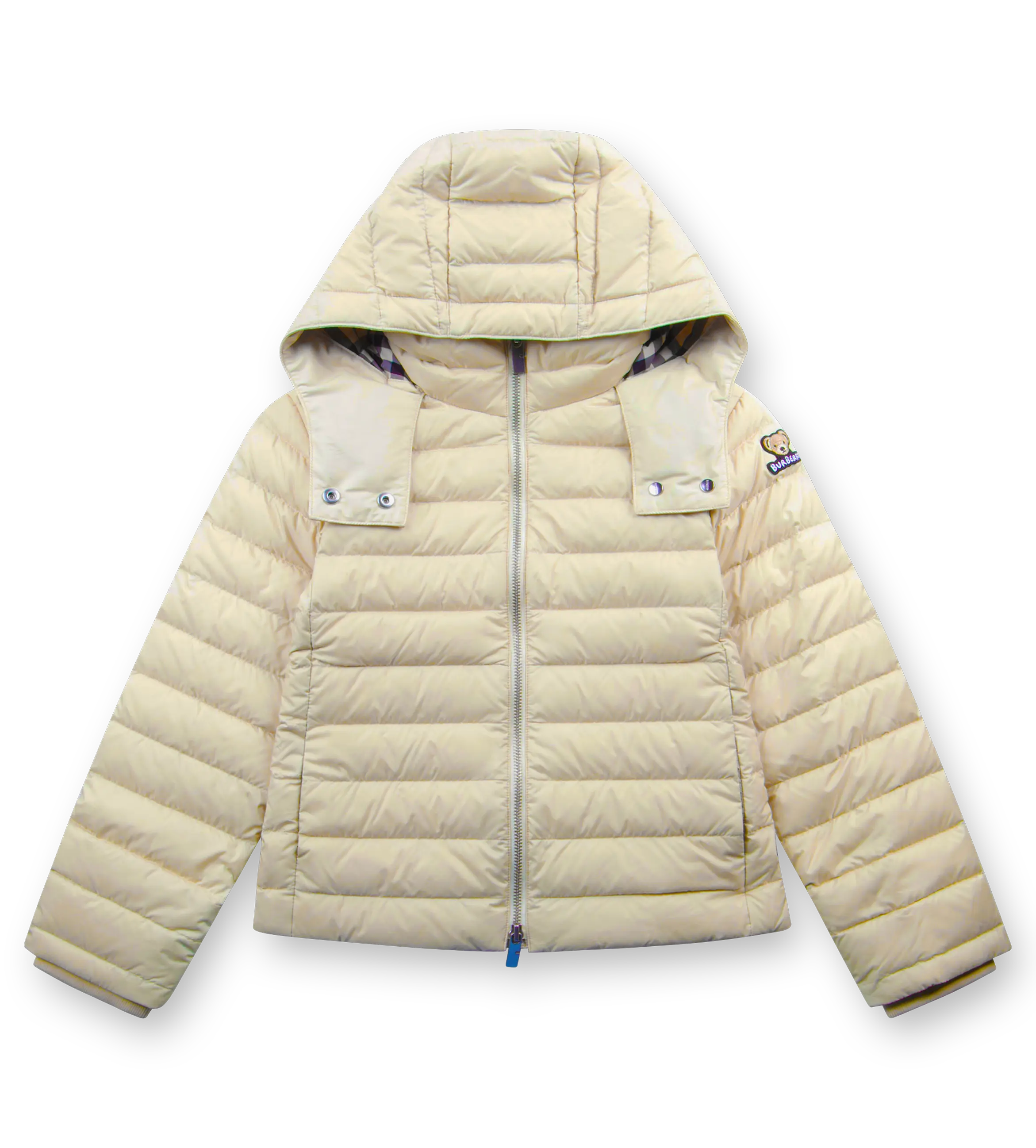Burberry KG6 Cecilia Hooded Jacket in Creamy Beige (Kids):