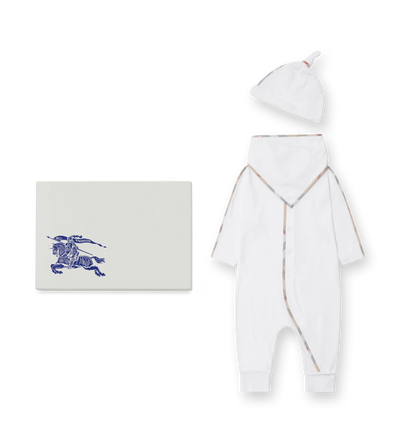 Baby Three-piece Baby Gift Set White