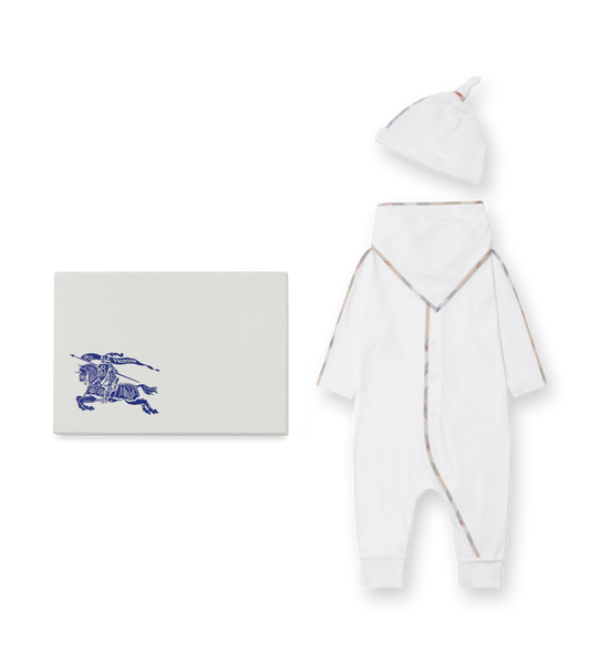 Three-piece Baby Gift Set White – FOUR Kids
