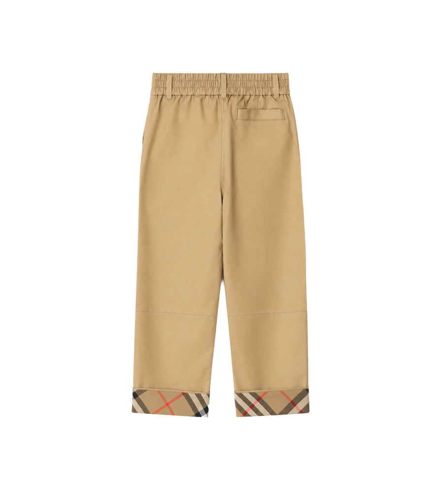 Kids Trousers Sand Beige