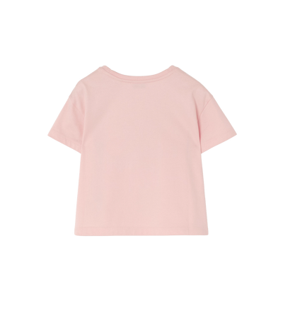 Kids Ridderstempel Katoenen T-shirt Roze