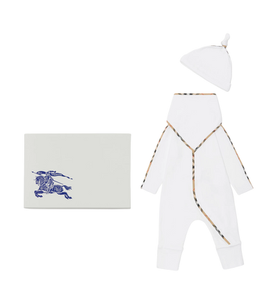 Baby Driedelig Baby Cadeauset Wit