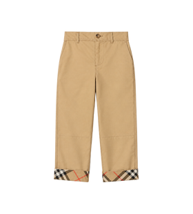 Kids Trousers Sand Beige