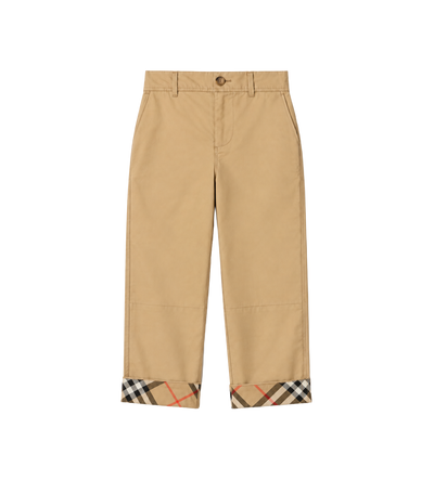 Kids Trousers Sand Beige