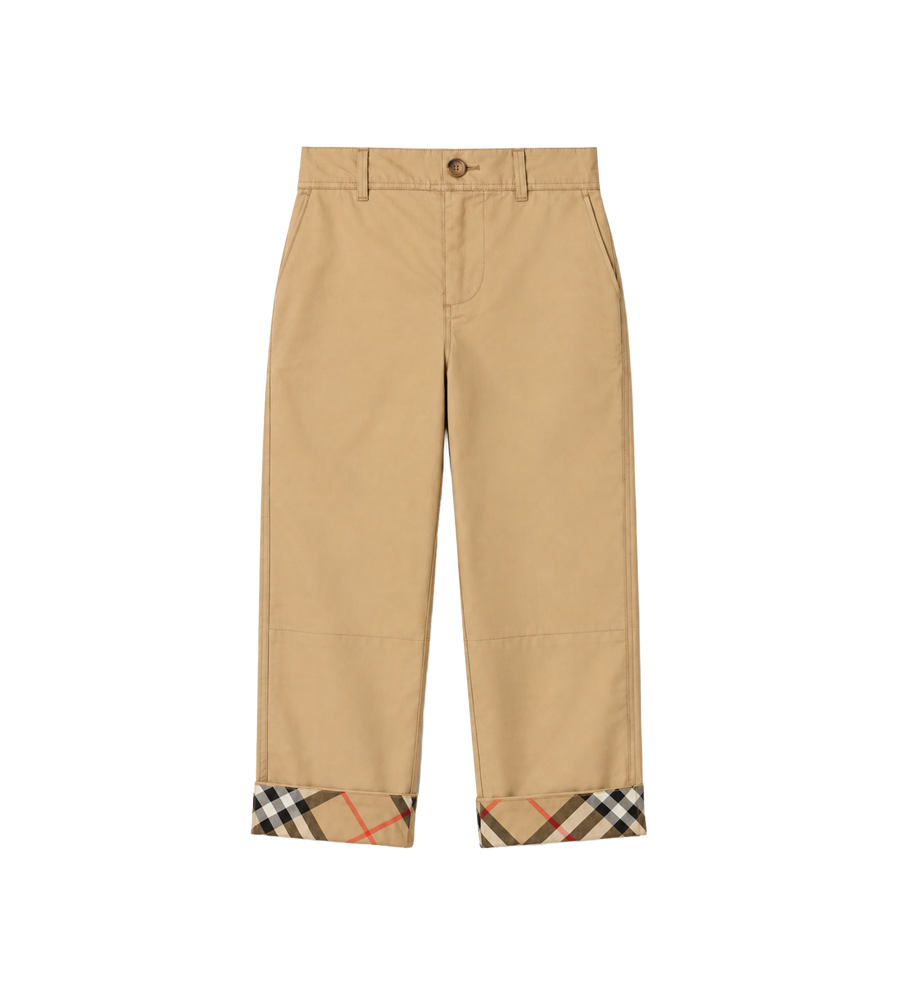 Kids Trousers Sand Beige