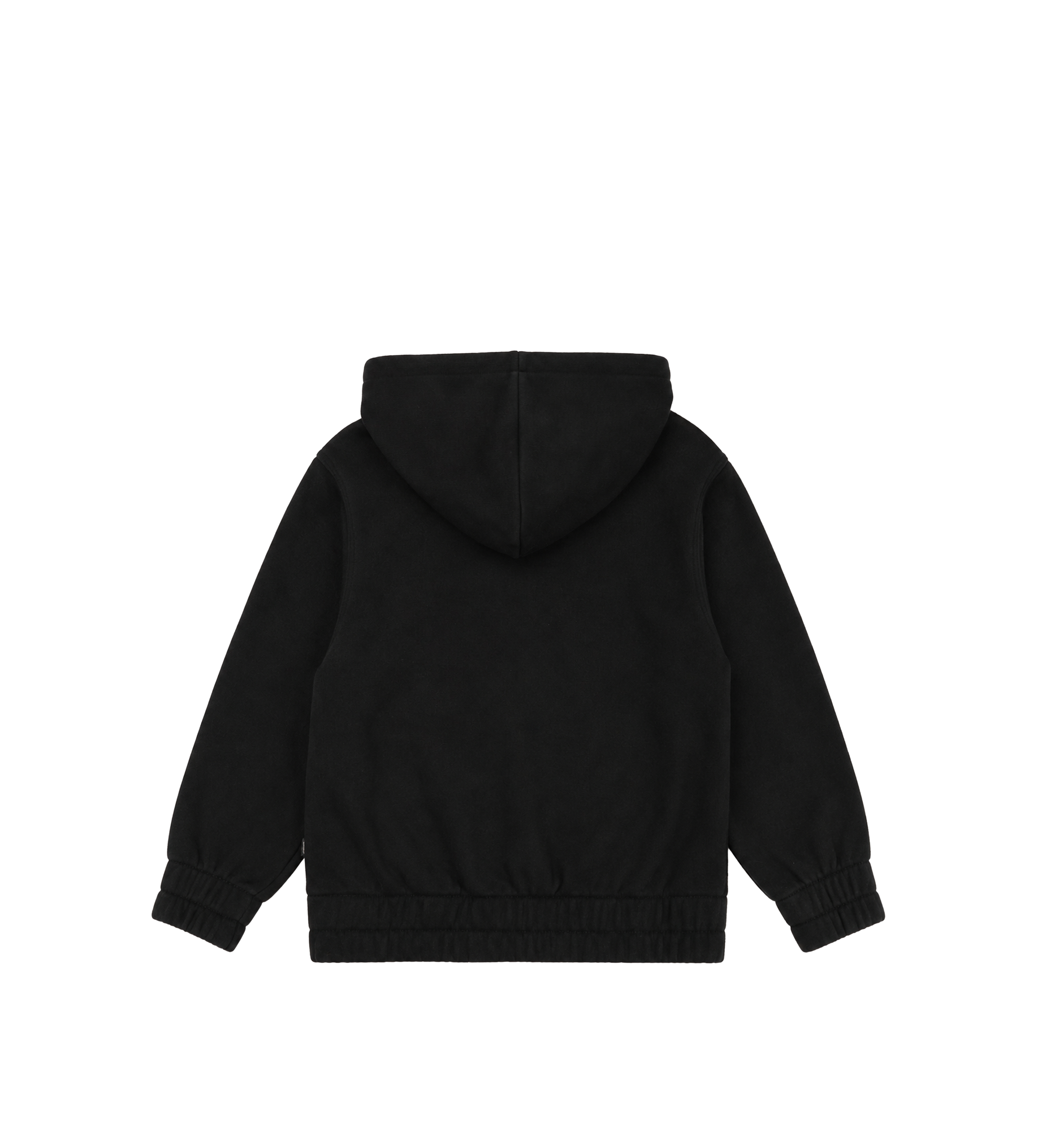 Burberry EKD Cotton Zip Hoodie in Black