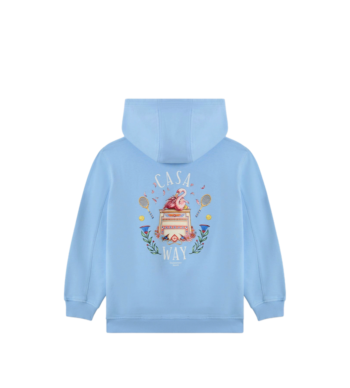 Kids Casaway Sweatshirt Met Capuchon Blauw