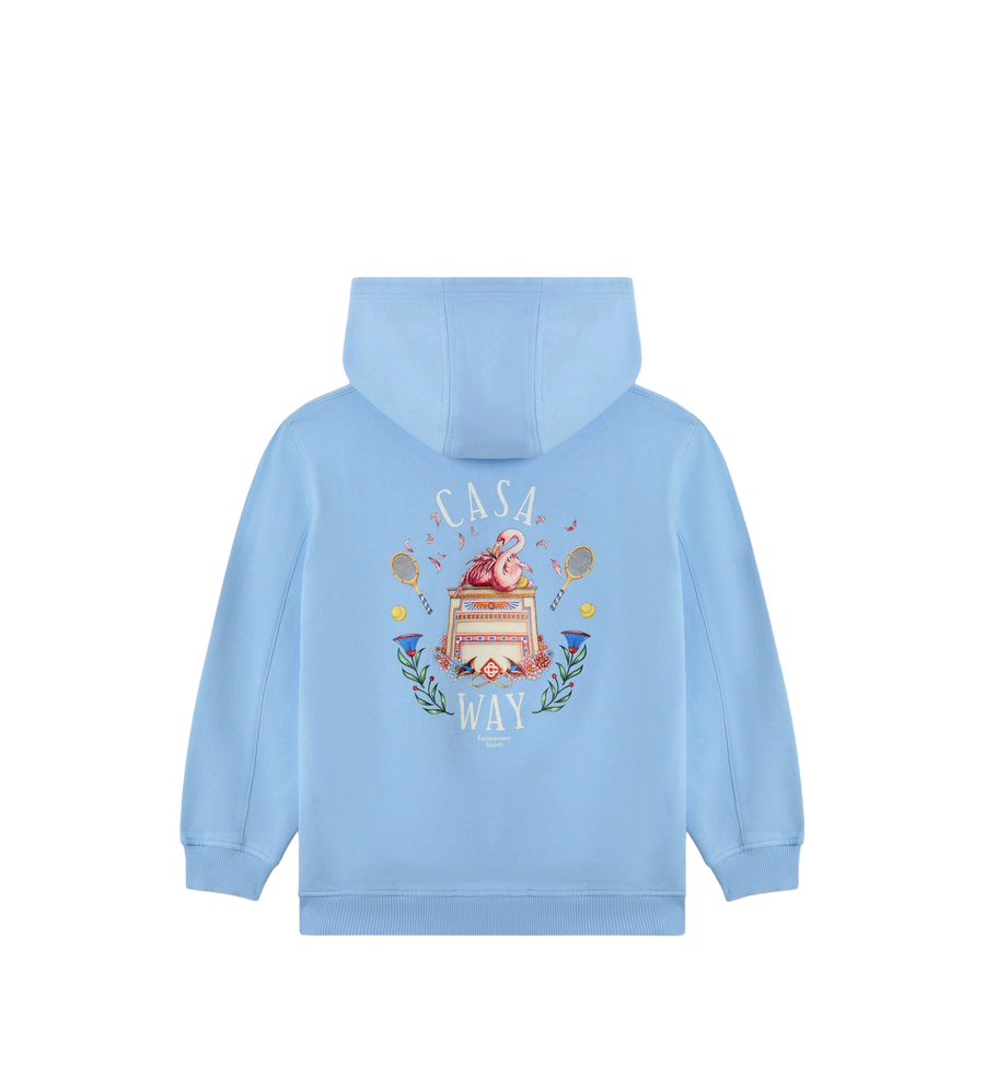 Kids Casaway Sweatshirt Met Capuchon Blauw