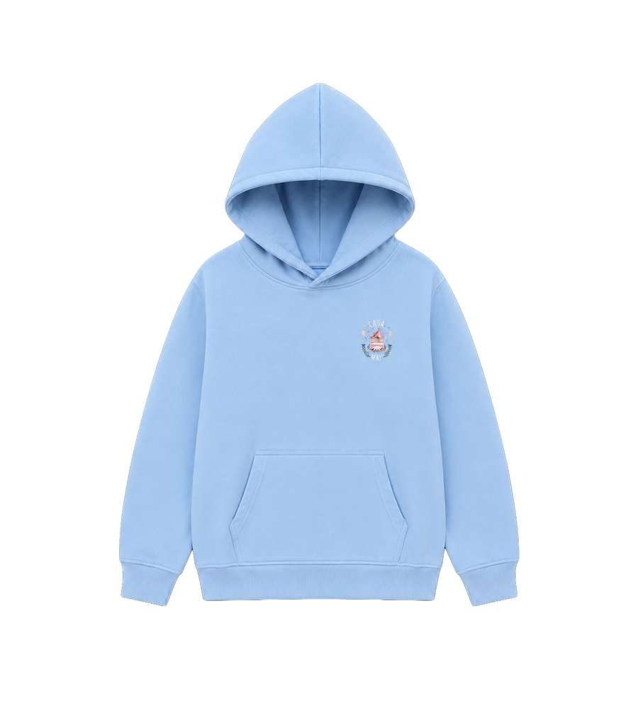 Kids Casaway Sweatshirt Met Capuchon Blauw