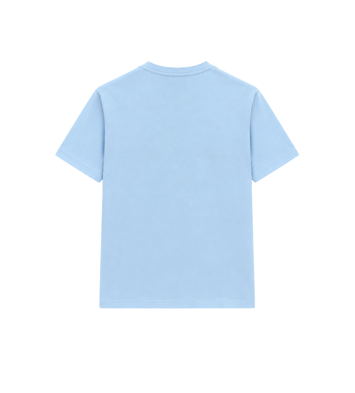 Kids Palmboom embleem T-shirt met korte mouwen blauw