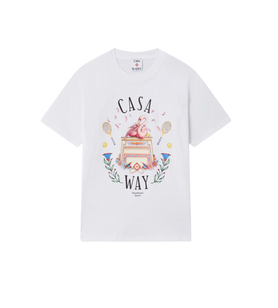 Kids Casaway Short Sleeve T-Shirt White