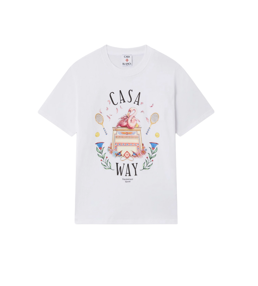Kids Casaway T-shirt met korte mouwen wit