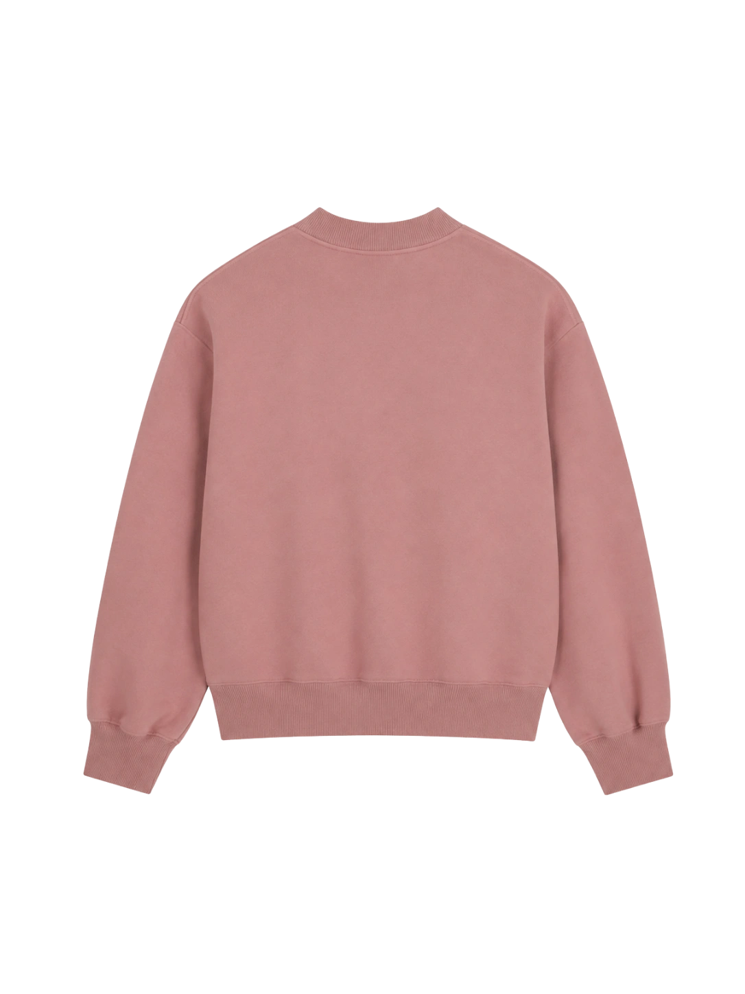 Kids Heart-Motif Logo-Print Sweater Dusty Pink