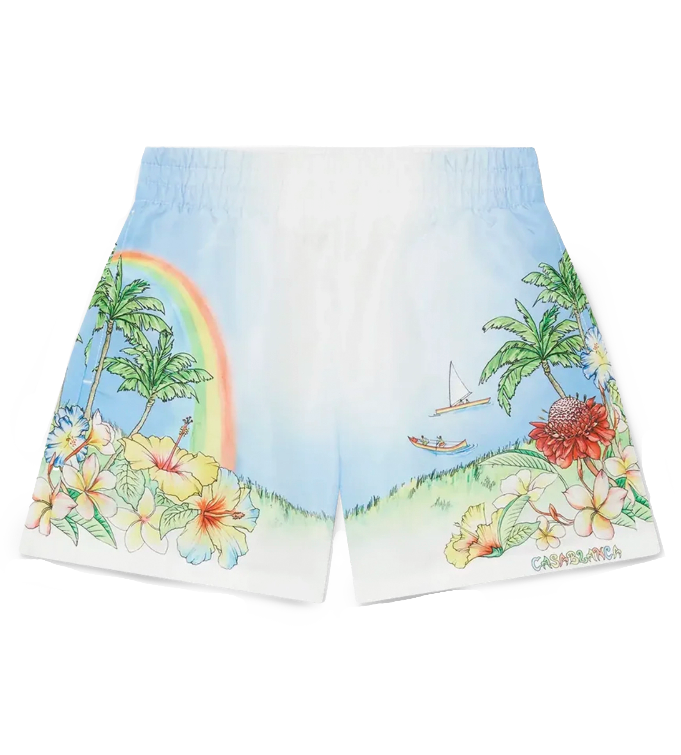 Casablanca Gradient Kauai Swimshorts in Blue Multicolour (Kids)