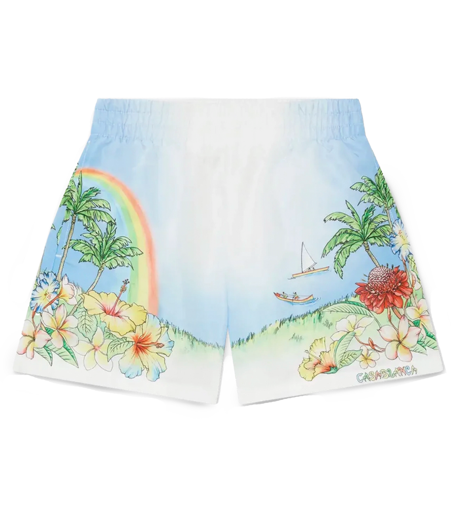 Casablanca Gradient Kauai Swimshorts in Blue Multicolour (Kids)