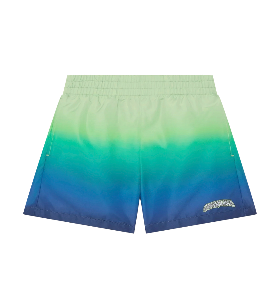 Casablanca Gradient Swimshorts in Green Blue Multicolour (Kids)