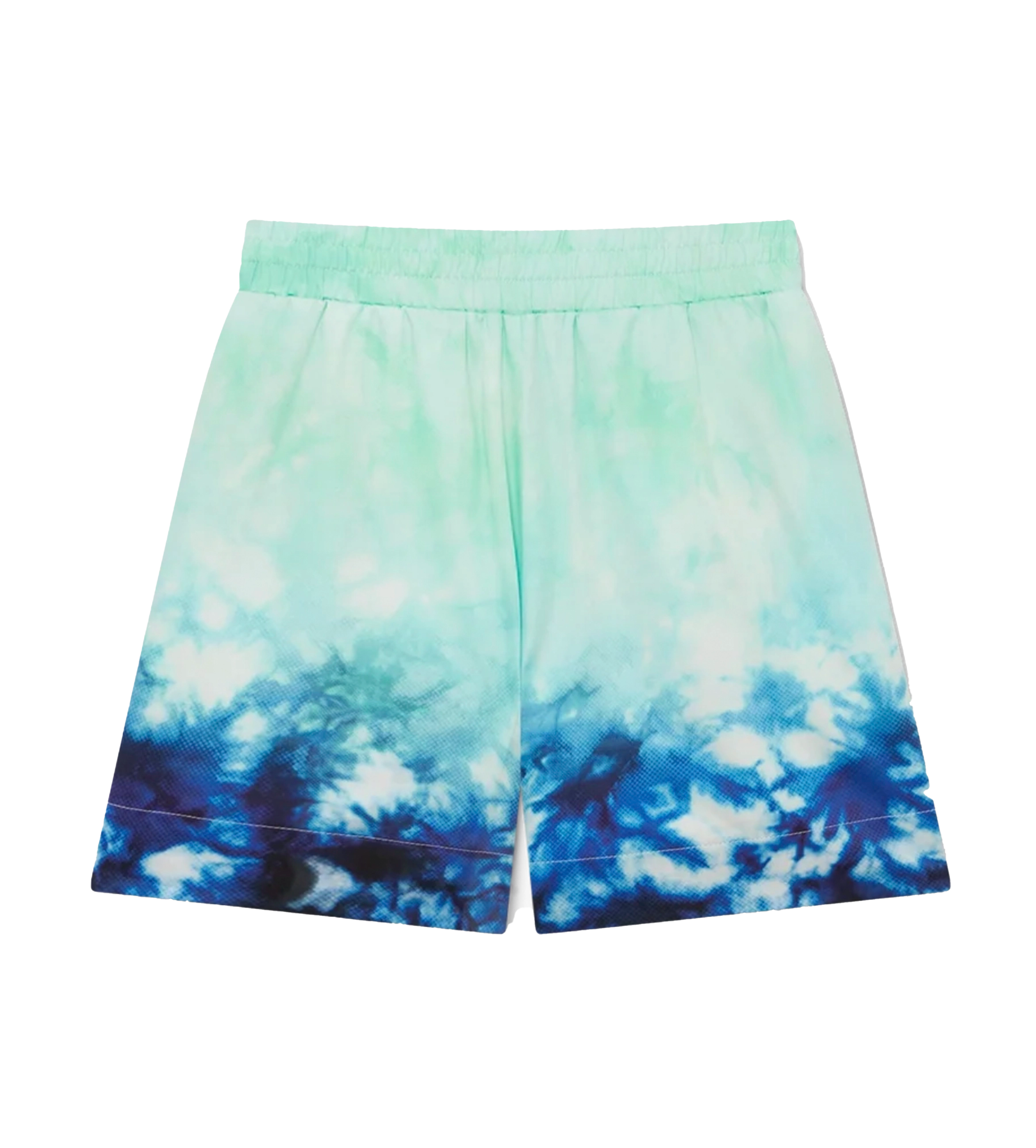Casablanca Surf Lotus Shorts in Blue and Green (Kids)