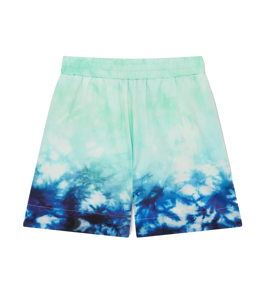 Casablanca Surf Lotus Shorts in Blue and Green (Kids)