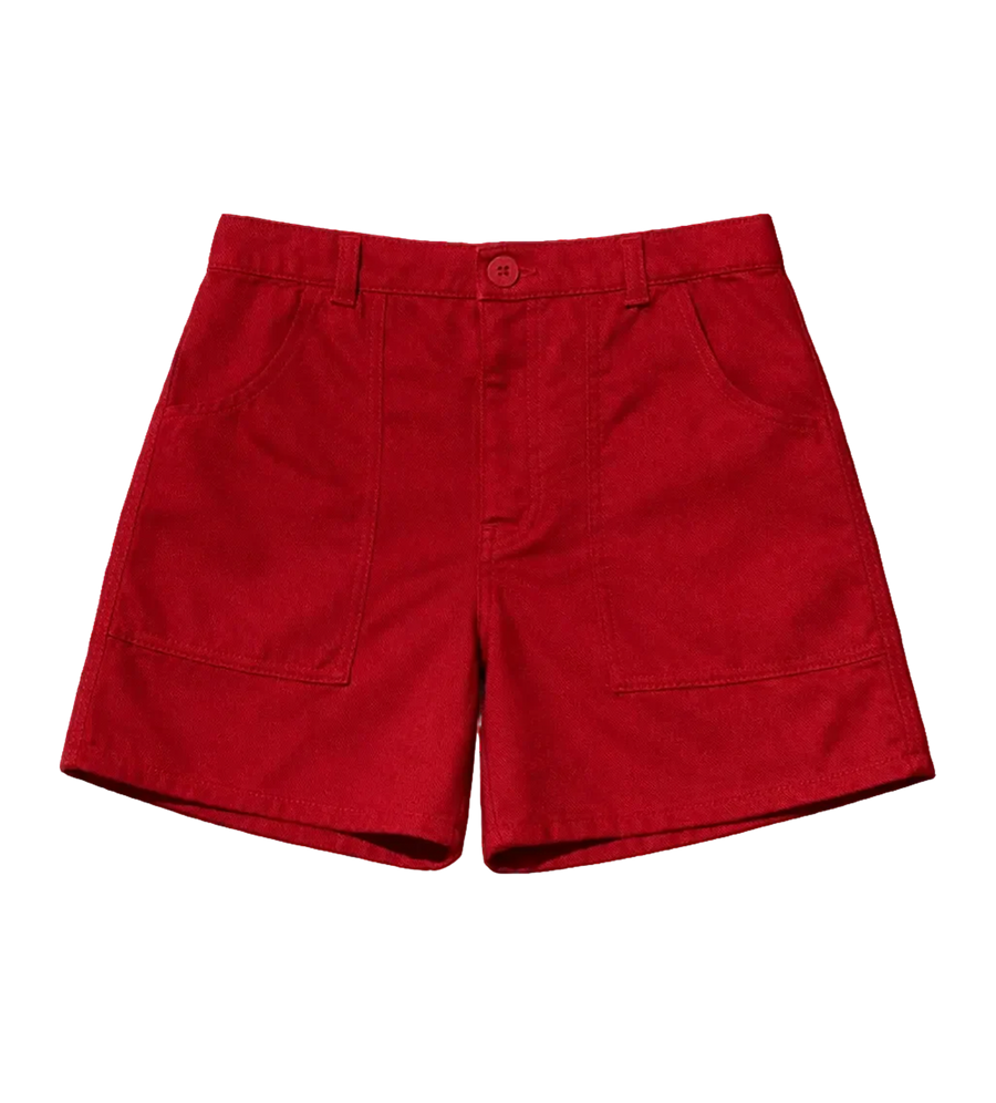 Gucci Katoenen canvas voor kinderen Shorts in Rood