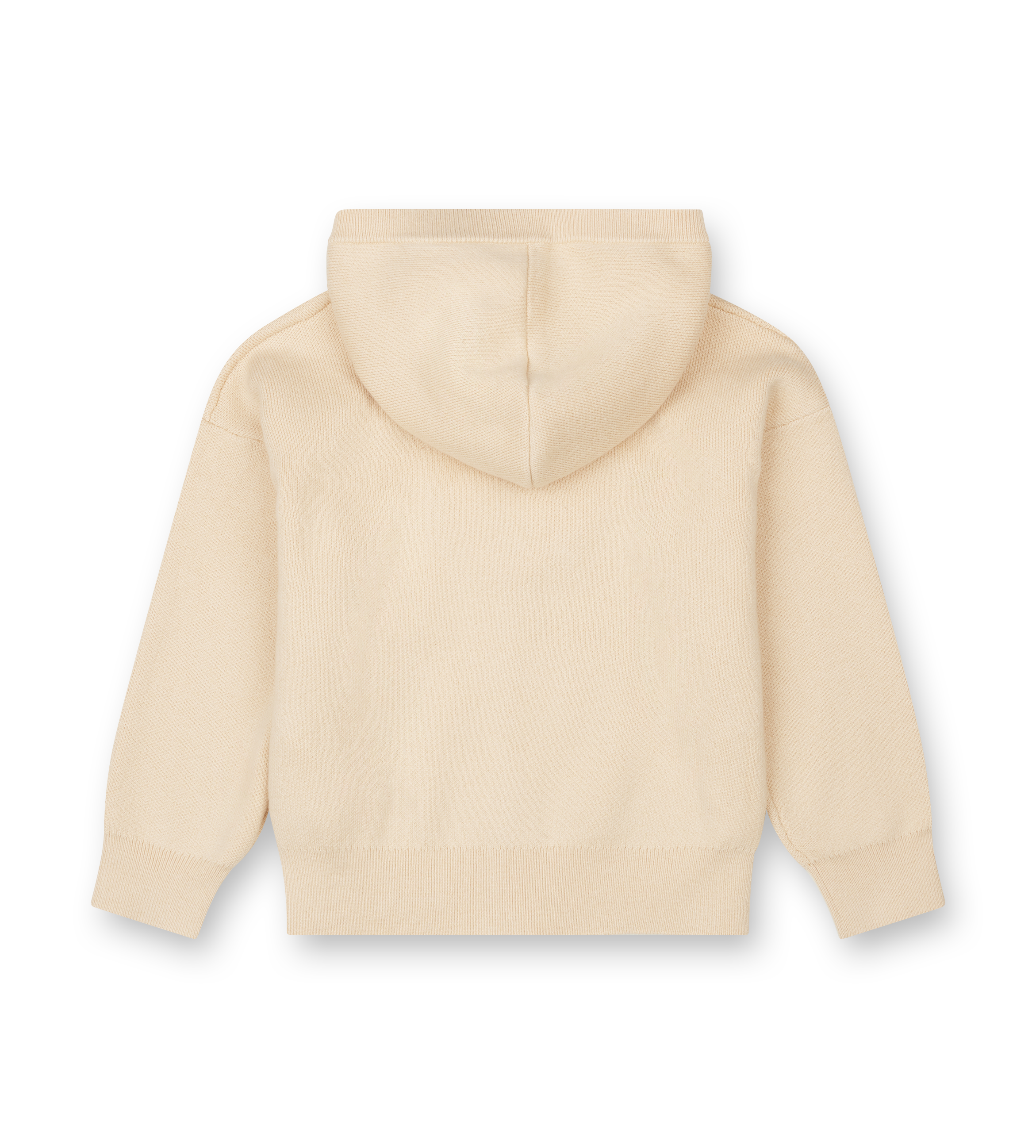 Chloé Logo Print Knitted Zip-Up in Beige (Kids)