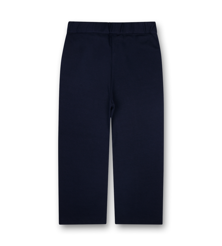 Chloé Tailored Trousers with Logo Belt Detail in Navy (Kids)
