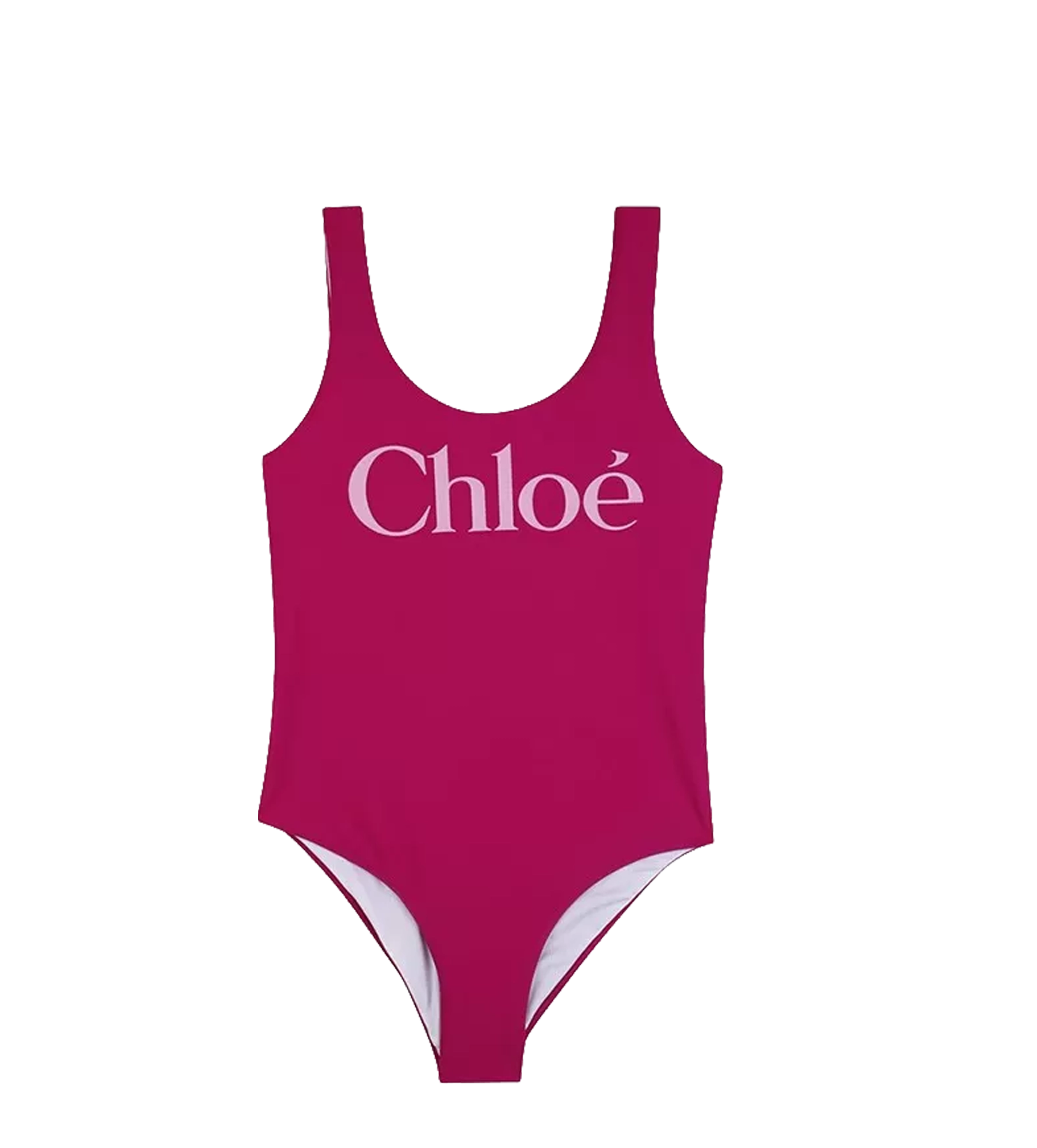 Chloé Kids Badpak uit één stuk in zeer fuchsia