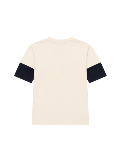 Kids logo-print T-shirt Ivoor