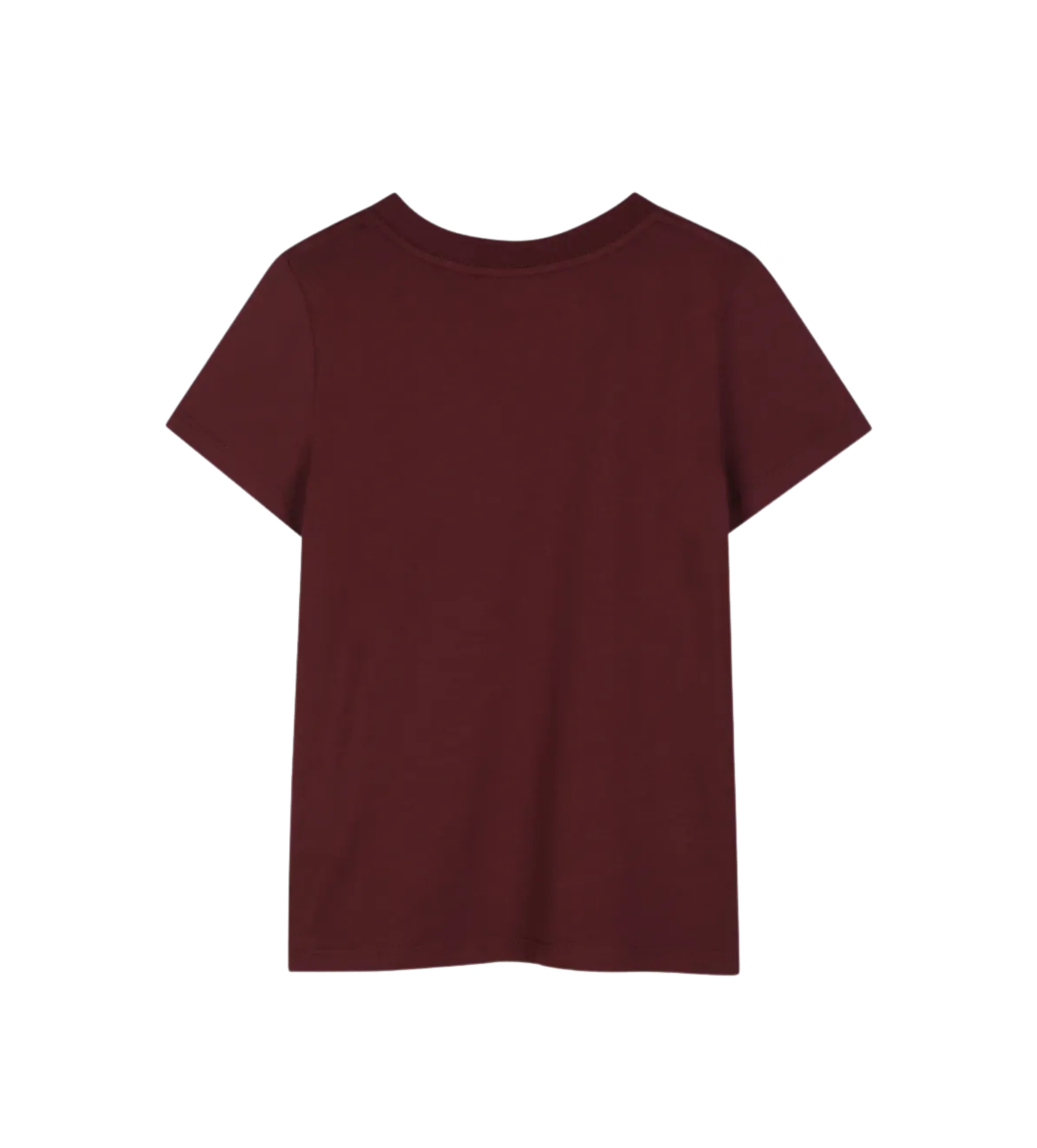 Kids Logo-Print T-shirt Burgundy