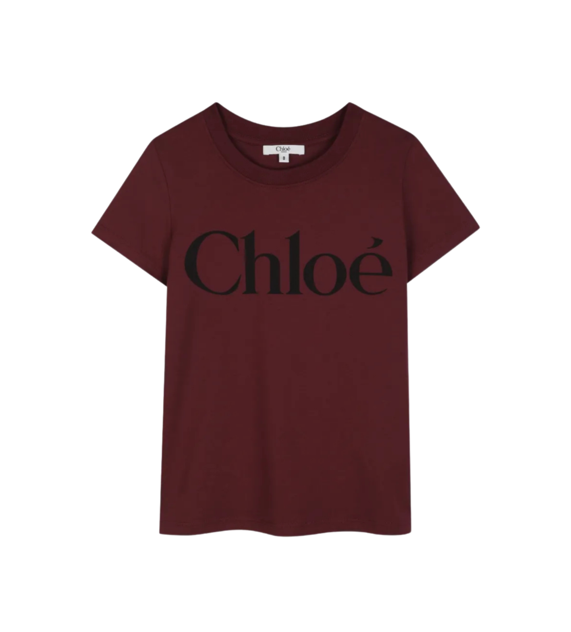 Kids Logo-Print T-shirt Burgundy