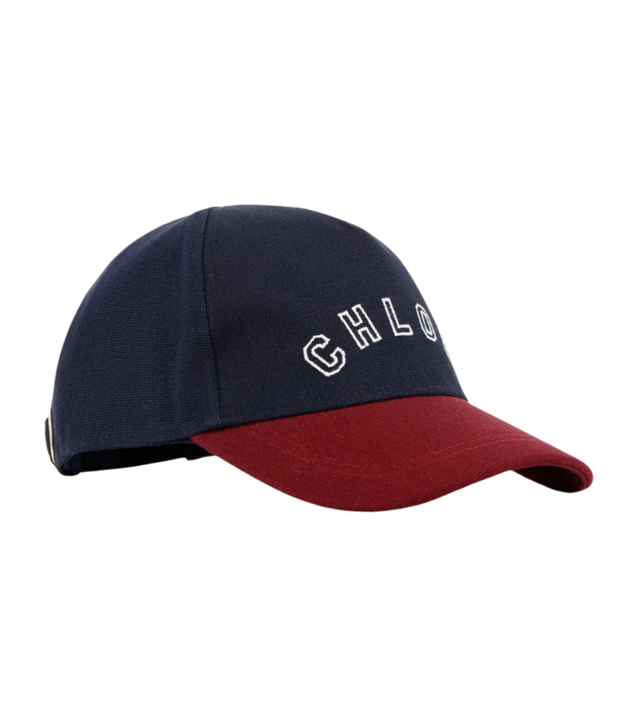 Kids Embroidered Logo Baseball Cap Marine
