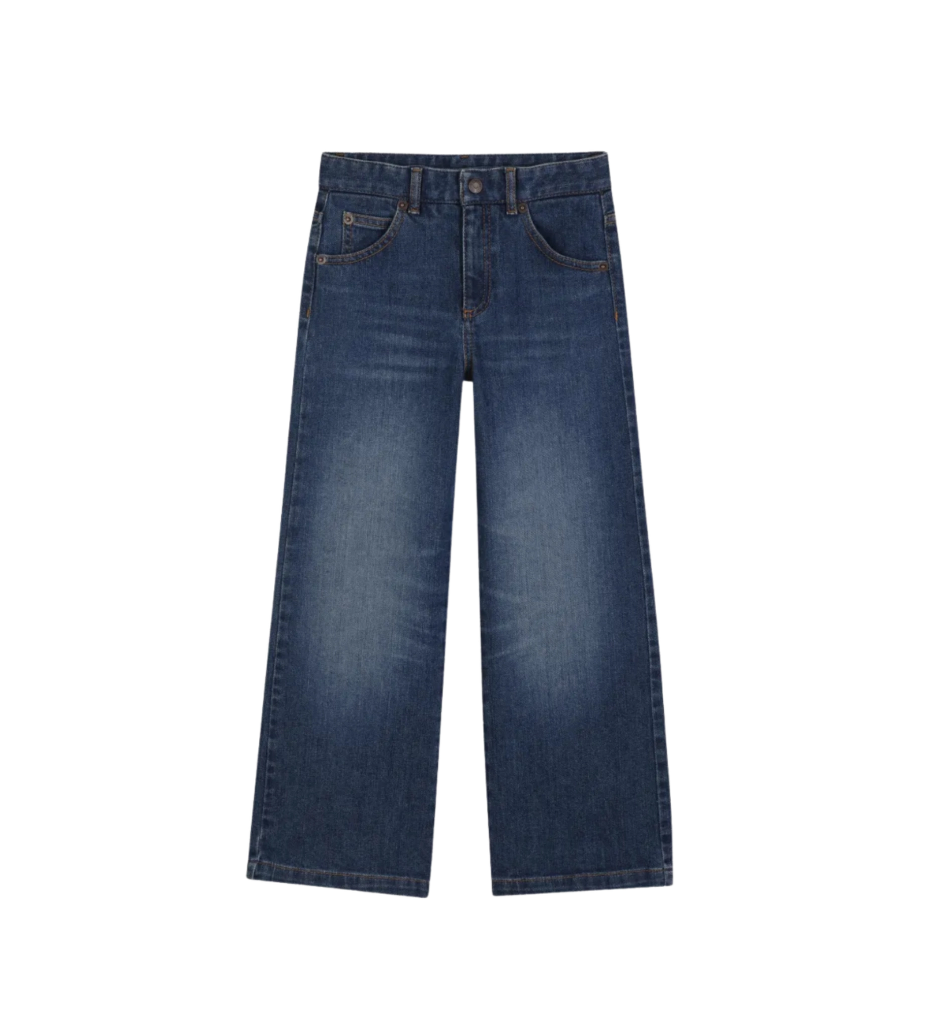 Kids Straight Jeans Blauw