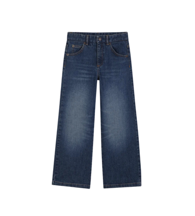 Kids Straight Jeans Blauw